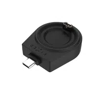 Nabíjecí USB-C adaptér FIXED pro smartwatch Garmin Fenix 5/6/7/7X/8, Epix, Venu 2/3/3S, Vívoactive 3/4/5, černá