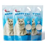 Akinu HAPPY CAT Silika gel bílý stelivo pro kočky 3 x 3,6 l