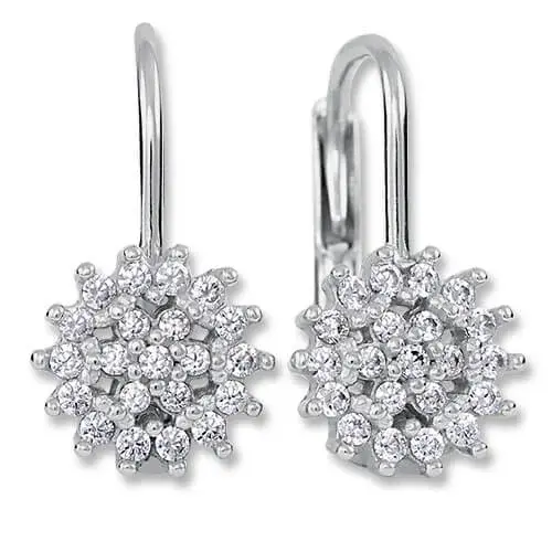 Soliter Okouzlující stříbrné náušnice se zirkony 436 001 00571 04