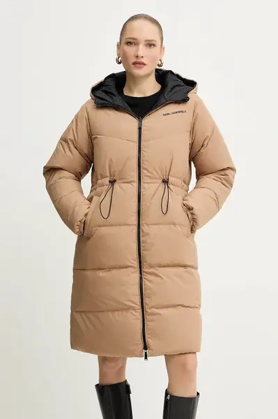 Oboustranná péřová bunda Karl Lagerfeld