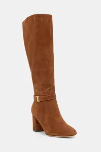 Semišové boty Lauren Ralph Lauren Kellie Tl Hl