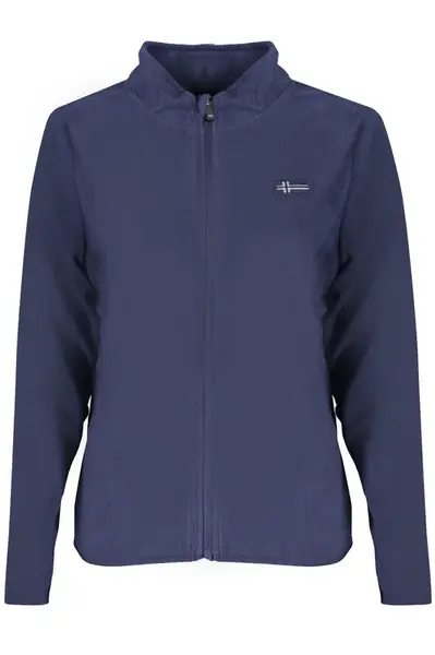 Dámská modrá mikina na zip