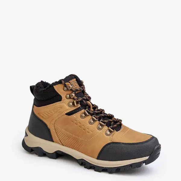 PE1 Zateplené Pánské Trekingové Boty Camel Loreinae