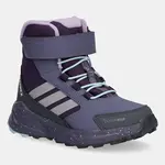 Dětské boty adidas TERREX TERREX TRAILMAKER 2 CW+ fialová barva, JS2935