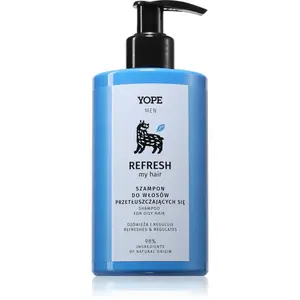 Yope Men Refresh My Hair šampon na mastné vlasy pro muže 300 ml