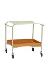 Stolek na kolečkách Hübsch Push Trolley 66 x 47 x 62 cm