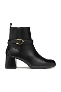 Kožené kotníkové boty Geox D WALK PLEASURE 55