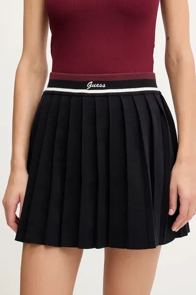 Vlněná sukně Guess SABINA