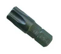 Bity Torx s otvorem, různé velikosti, délka 25 mm, úchyt 1/4" – JONNESWAY Velikost: TT7