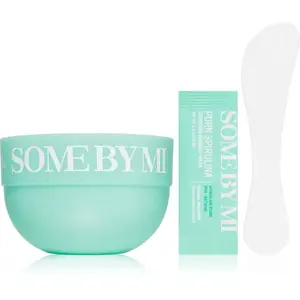 Some By Mi PDRN Spirulina Soothing Sherbet Mask zklidňující pleťová maska s chladivým účinkem 10x1 g