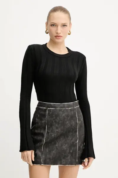 Svetr z vlněné směsi Guess GEMMA