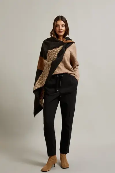 Marisse Women's Scarf Z-Sz-4516 Brown