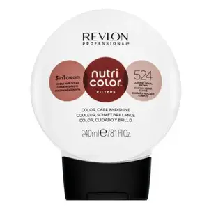 Revlon Professional Nutri Color Filters 3in1 Cream vyživující maska s barevnými pigmenty pro oživení barvy 524 Coppery Pearl Brown 240 ml