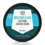 The Body Shop Zjemňující krém na holení Maca Root & Aloe (Shaving Cream) 200 ml