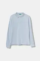 Dětské bavlněné tričko s dlouhým rukávem United Colors of Benetton