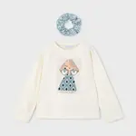 Bavlněné tričko s dlouhým rukávem Mayoral