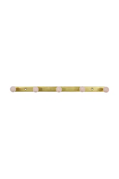 Nástěnný věšák House Doctor HDBall 35 cm růžová barva