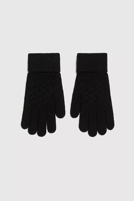 Marisse Women's Knitted Gloves Black
