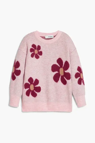 Dětský svetr s příměsí vlny Desigual