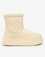 Resti Beige women's boots a'la snow boots Kacecica