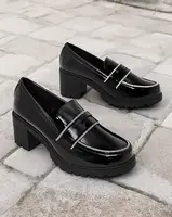 Resti Ladies' patent leather loafers Befies