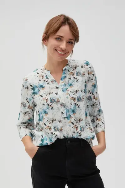 Marisse Women's Shirt L-Ko-4610 D.Green