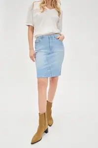 Marisse Blue Denim Skirt
