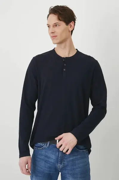 Bavlnené tričko s dlhým rukávom Medicine