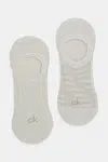 Ponožky Calvin Klein 2-pak pánske, béžová farba, 701231367