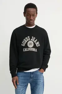 Bavlnená mikina Guess Jeans