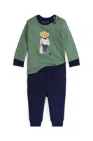 Tepláková súprava pre bábätká Polo Ralph Lauren tmavomodrá farba, 320952883001