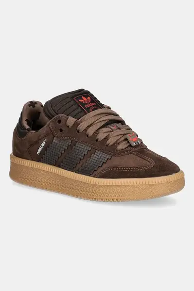 Detské semišové tenisky adidas Originals SAMBA XLG