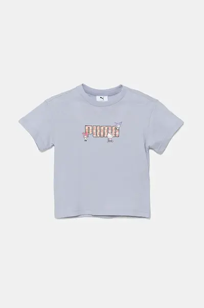 Detské bavlnené tričko Puma HELLO KITTY & FRIENDS Relaxed Graphic Tee