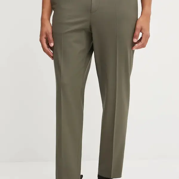 Vlnené nohavice HUGO Gos233F1X