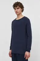 Bavlnené tričko s dlhým rukávom American Vintage T-SHIRT ML COL ROND