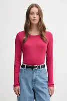 Bavlnené tričko s dlhým rukávom United Colors of Benetton