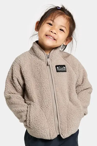 Detská fleecová mikina Didriksons GIBBS KIDS FULLZIP