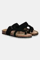 Semišové šľapky Answear.LAB