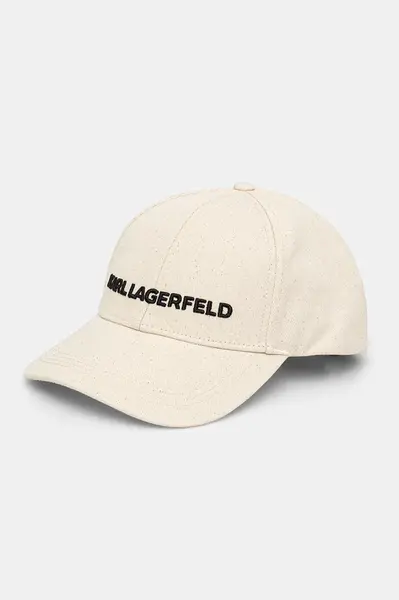 Bavlnená šiltovka Karl Lagerfeld K/ESSENTIAL