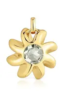 Strieborný pozlátený prívesok Tous