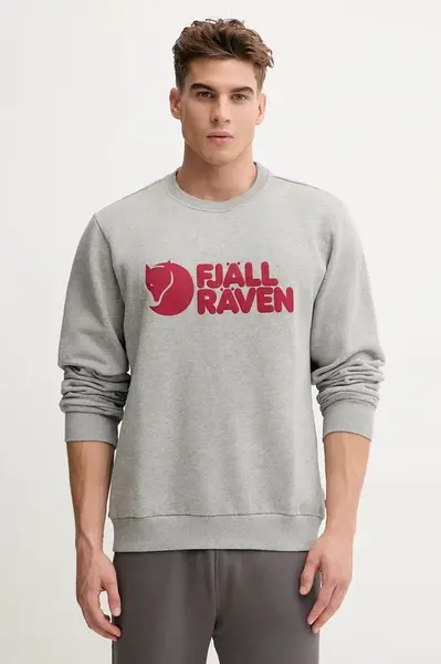 Bavlnená mikina Fjallraven Logo Sweater