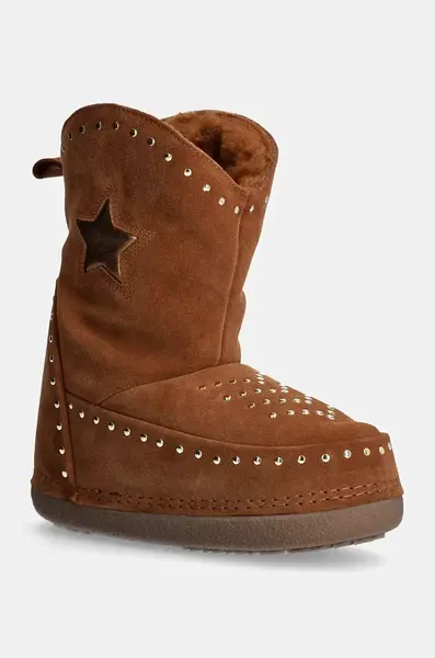 Semišové snehule Inuikii Cowboy Studs