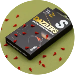 One more cast zarážky dazzlers blood red distance hook bead 30 ks - s