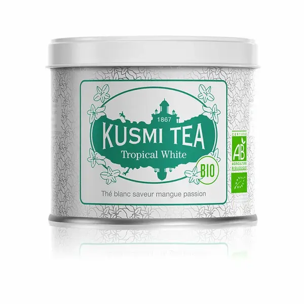 Kusmi Tea Tropical White plechová dóza 90 g