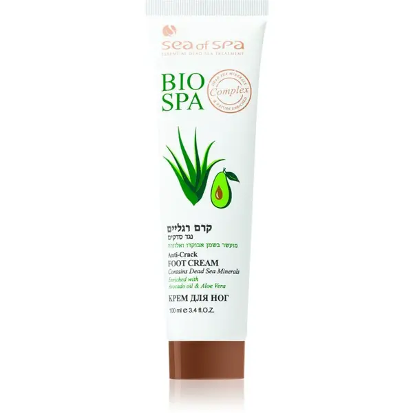 Sea of Spa Bio Spa krém na nohy s avokádem 100 ml