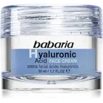 Babaria Hyaluronic Acid hydratační krém na obličej 50 ml