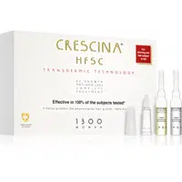 Crescina Transdermic 1300 Re-Growth and Anti-Hair Loss péče pro podporu růstu a proti vypadávání vlasů pro ženy 20x3.5 ml