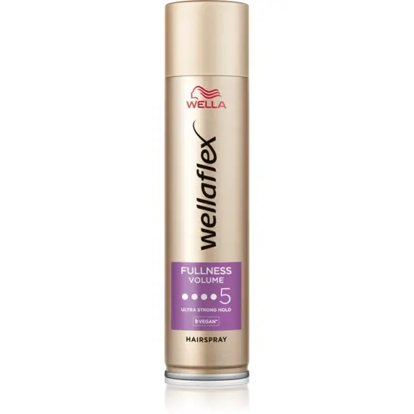 Wella Wellaflex Fullness Volume lak na vlasy s extra silnou fixací pro pružnost a objem 250 ml