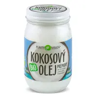 Purity Vision Bio Panenský kokosový olej lisovaný za studena 420 ml