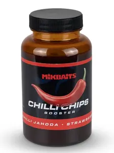 Mikbaits chilli chips booster chilli jahoda 250 ml